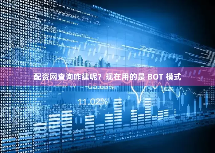 配资网查询咋建呢？现在用的是 BOT 模式